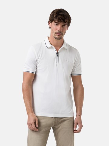 PIERRE CARDIN Shirt in Wit: voorkant