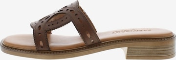 Everybody Sandals 'VIVIANA - Lasercut' in Brown: front