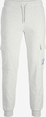 Effilé Pantalon cargo 'Gordon' JACK & JONES en blanc : devant