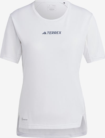 ADIDAS TERREX Performance shirt 'Multi' in Black / White, Item view