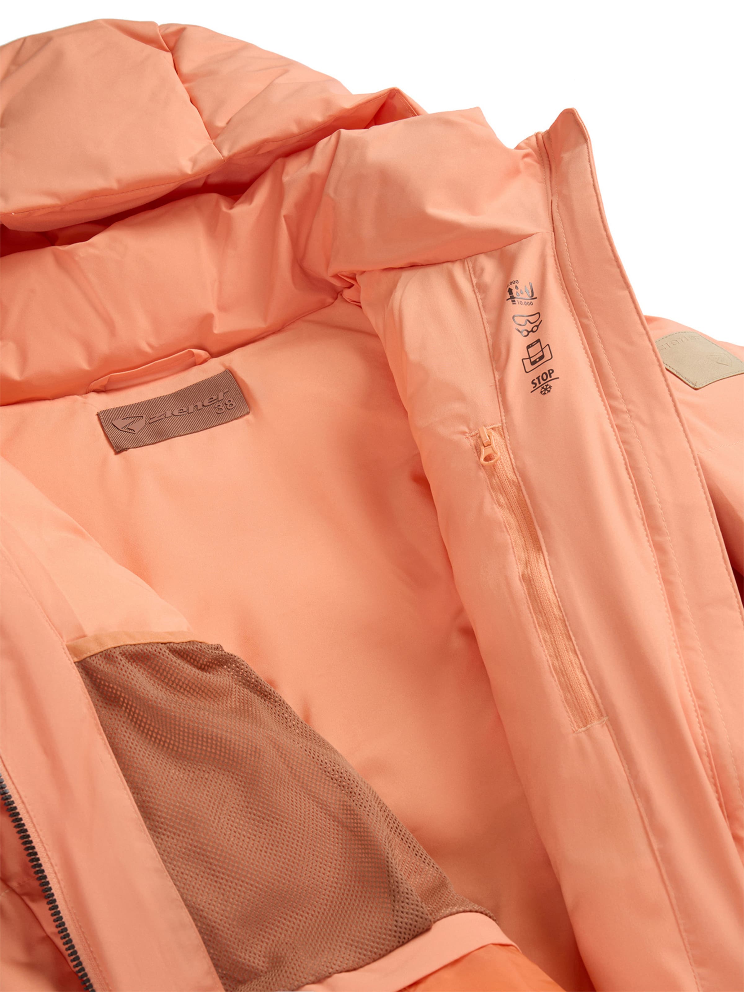 ZIENER Athletic Jacket 'TRAVA' in Orange