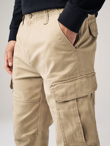 Next Tapered Cargohose in Beige