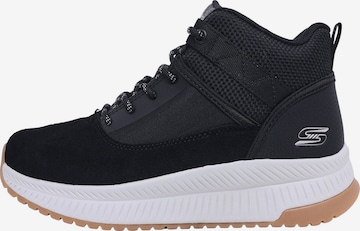 juoda SKECHERS Auliniai batai su raišteliais 'BOBS SQUAD 4 - URBAN RIDGE': priekis
