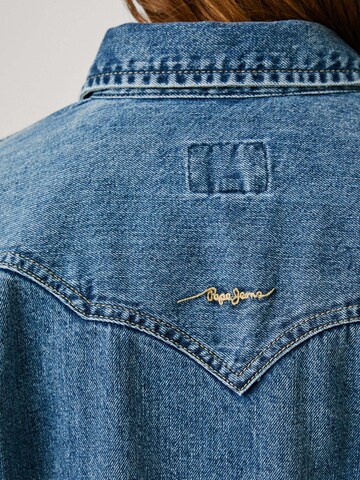 Chemisier 'ODILE' Pepe Jeans en bleu