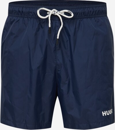 HUGO Shorts de bain 'Haiti' en bleu marine / blanc, Vue avec produit