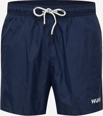 HUGO Red Plavecké šortky 'Haiti' - Modrá: predná strana