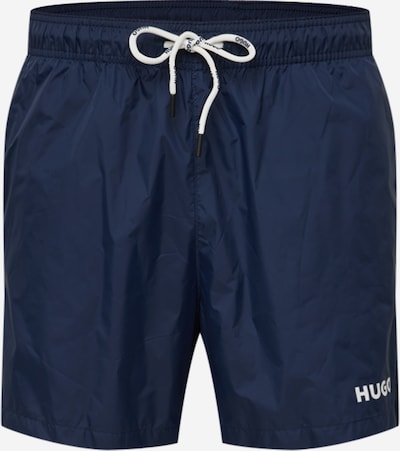 HUGO Red Badeshorts 'Haiti' i navy / hvid, Produktvisning