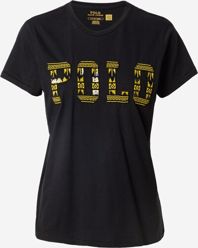 Polo Ralph Lauren T-shirt i gul / svart, Produktvy