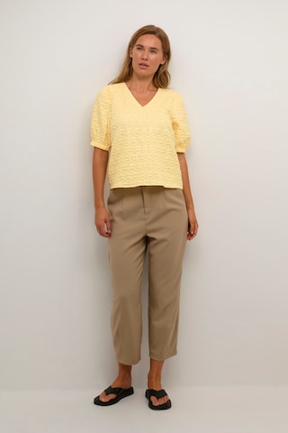 Kaffe Blouse 'Ulrikke' in Yellow