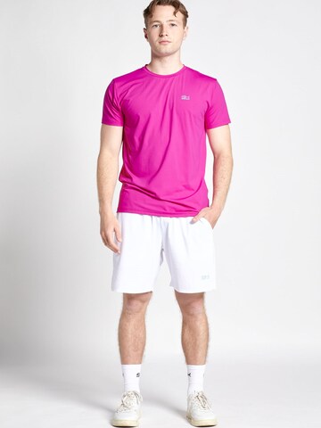 SPORTKIND Funktionsshirt 'Crew Neck'‌‌‌‌‌‌ in Lila