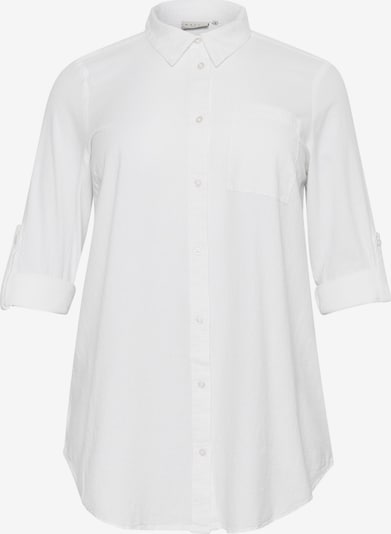 KAFFE CURVE Blusa 'Nana' em branco, Vista do produto