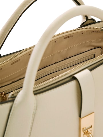 Borsa a spalla 'BROOKE HIGH SOCIETY SATCHEL HWBG98 97060' di GUESS in beige