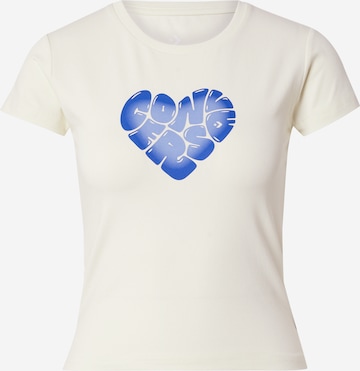 CONVERSE Shirt 'HEART' in Yellow: front