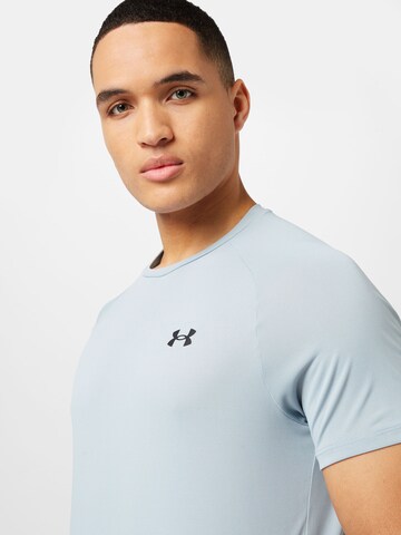 UNDER ARMOUR Regular fit Funkcionalna majica 'Tech 2.0' | modra barva
