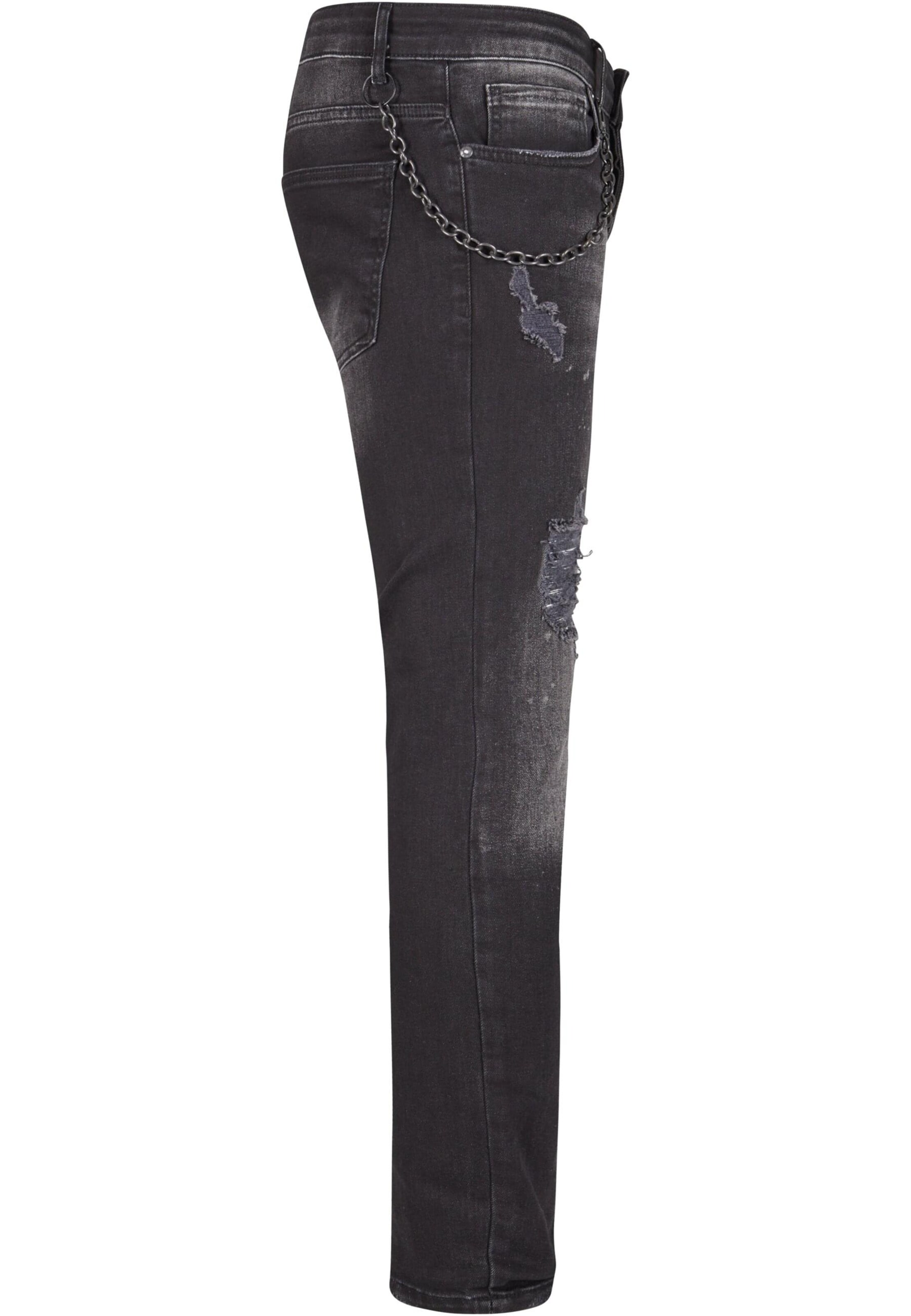 2Y Premium Regular Jeans in Black