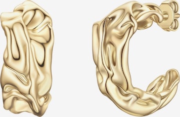 Yokoamii Ohrringe in Gold: Vorderseite