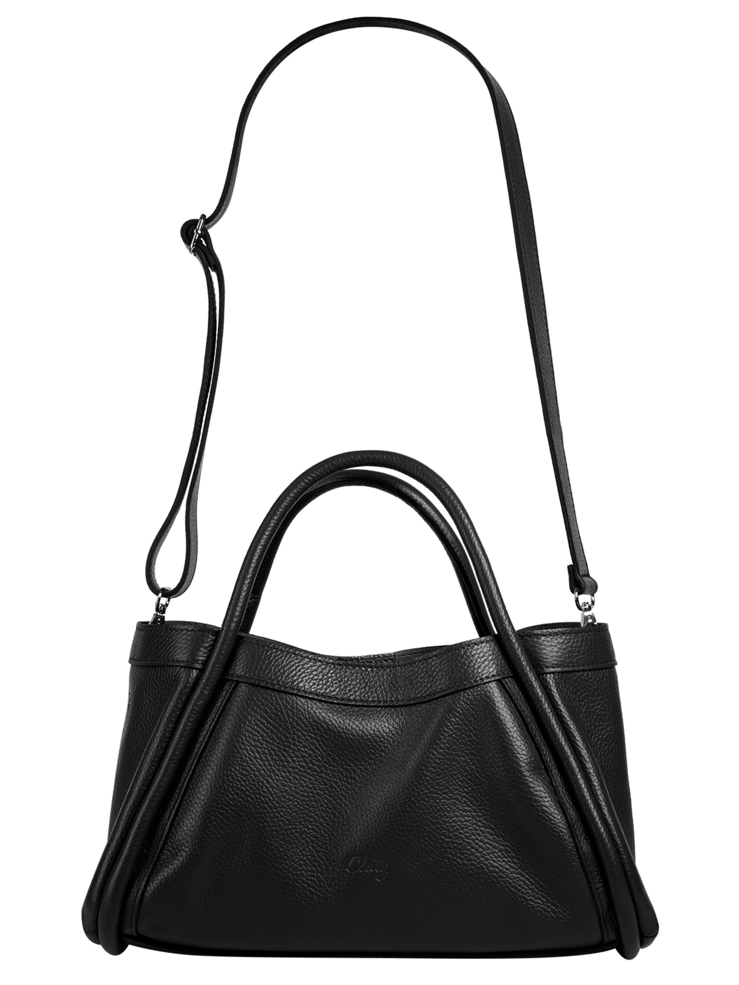 Cluty Handbag '2 IN 1' in Black