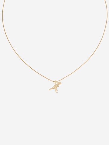 Fräulein Wunder Necklace 'Dino T-Rex' in Gold