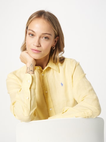 Camicia da donna di Polo Ralph Lauren in giallo