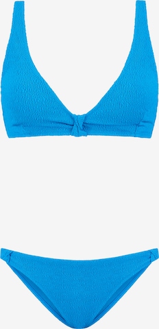 Shiwi Kolmio Bikini 'Lana' värissä sininen: etupuoli