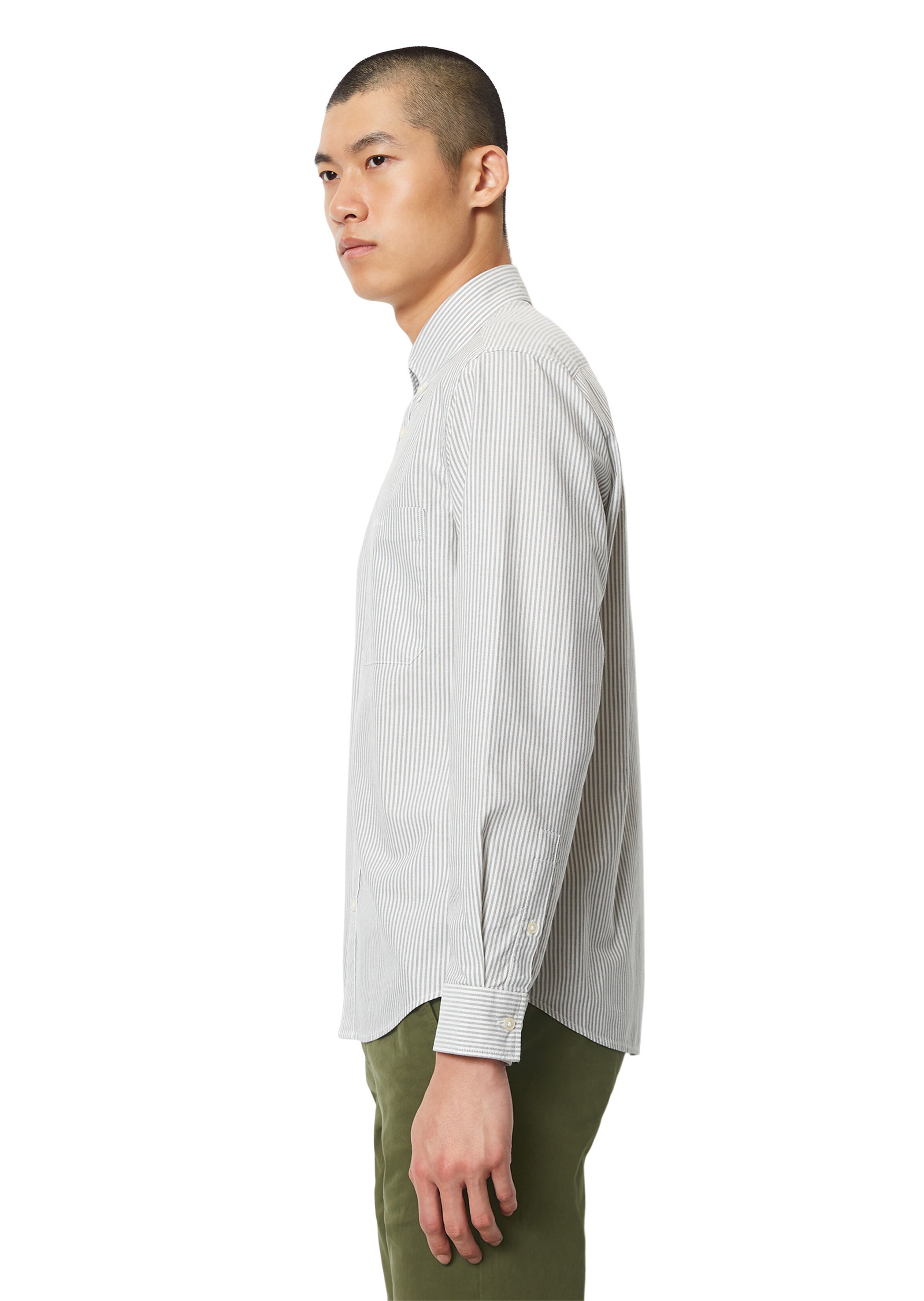 Marc O'Polo Regular Fit Hemd in Grün