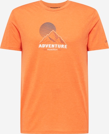 CMP - Camiseta funcional en naranja: frente