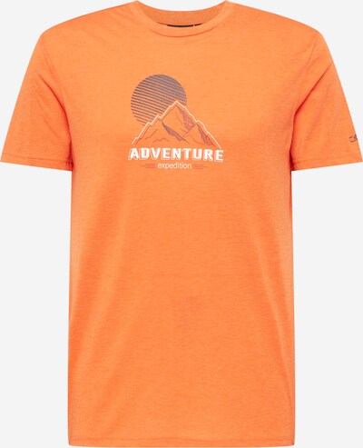 CMP Camiseta funcional en gris / naranja / langosta / blanco, Vista del producto