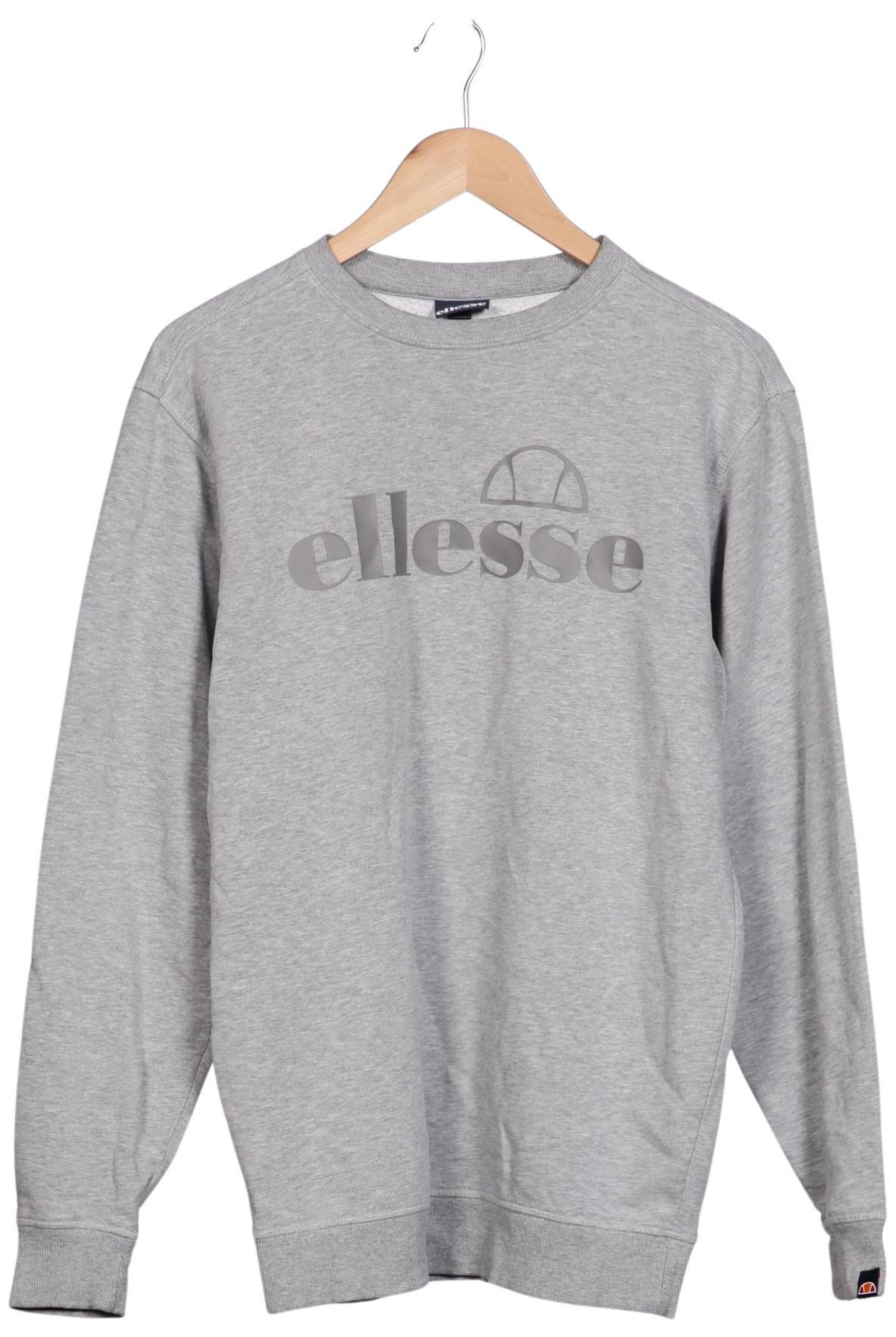 ELLESSE Sweatshirt & Zip-Up Hoodie in S in Grey: front