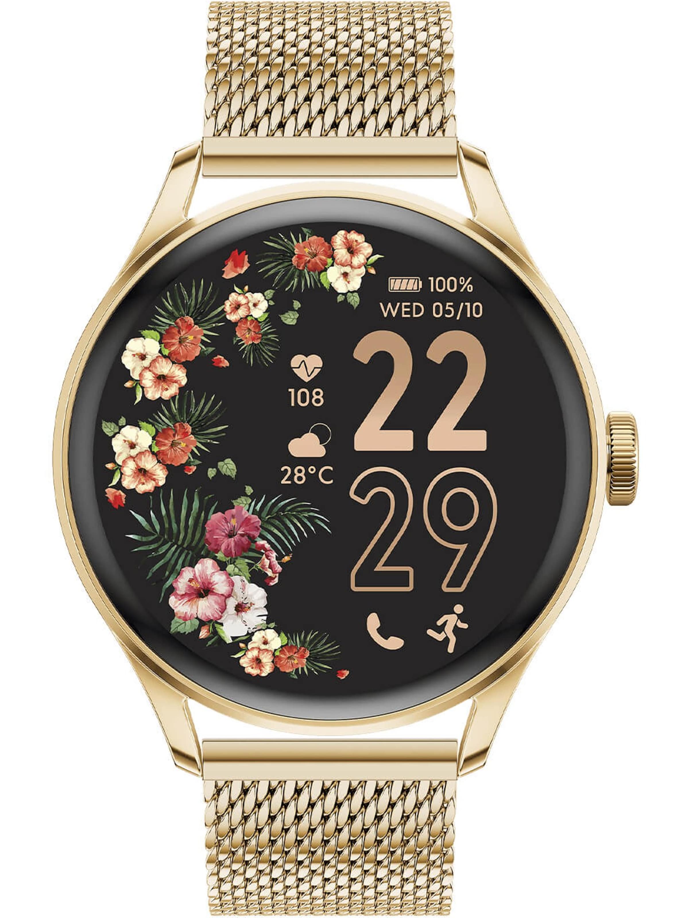 ICE WATCH Uhr in Gold: Vorderseite