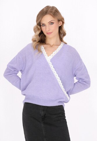 DreiMaster Vintage - Jersey en lila: frente