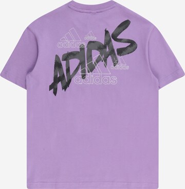 purpurinė ADIDAS SPORTSWEAR Sportiniai marškinėliai 'Dance Graphic'