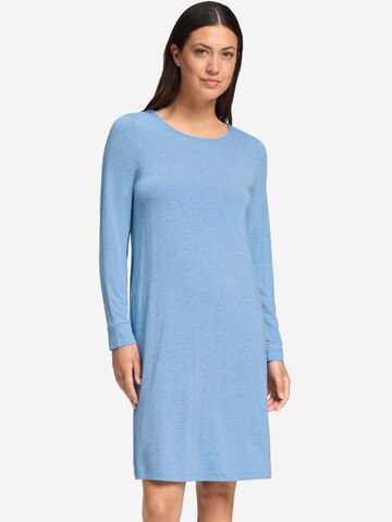 Hanro Nightgown 'Natural Elegance' in Blue