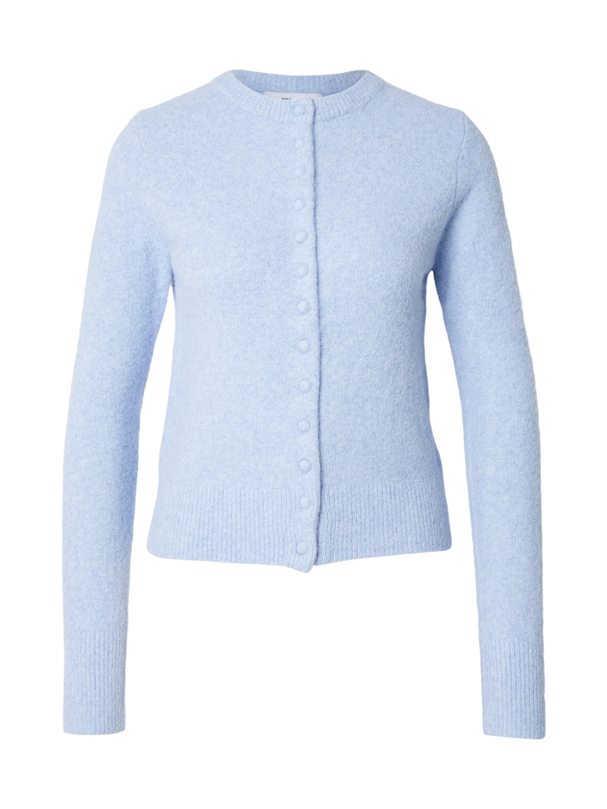 TOPSHOP Knit cardigan 'SIA' in Blue: front