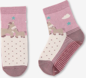 STERNTALER Socks in Pink: front