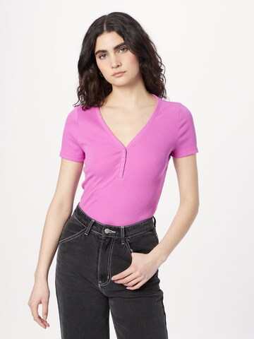 T-shirt GAP en rose : devant