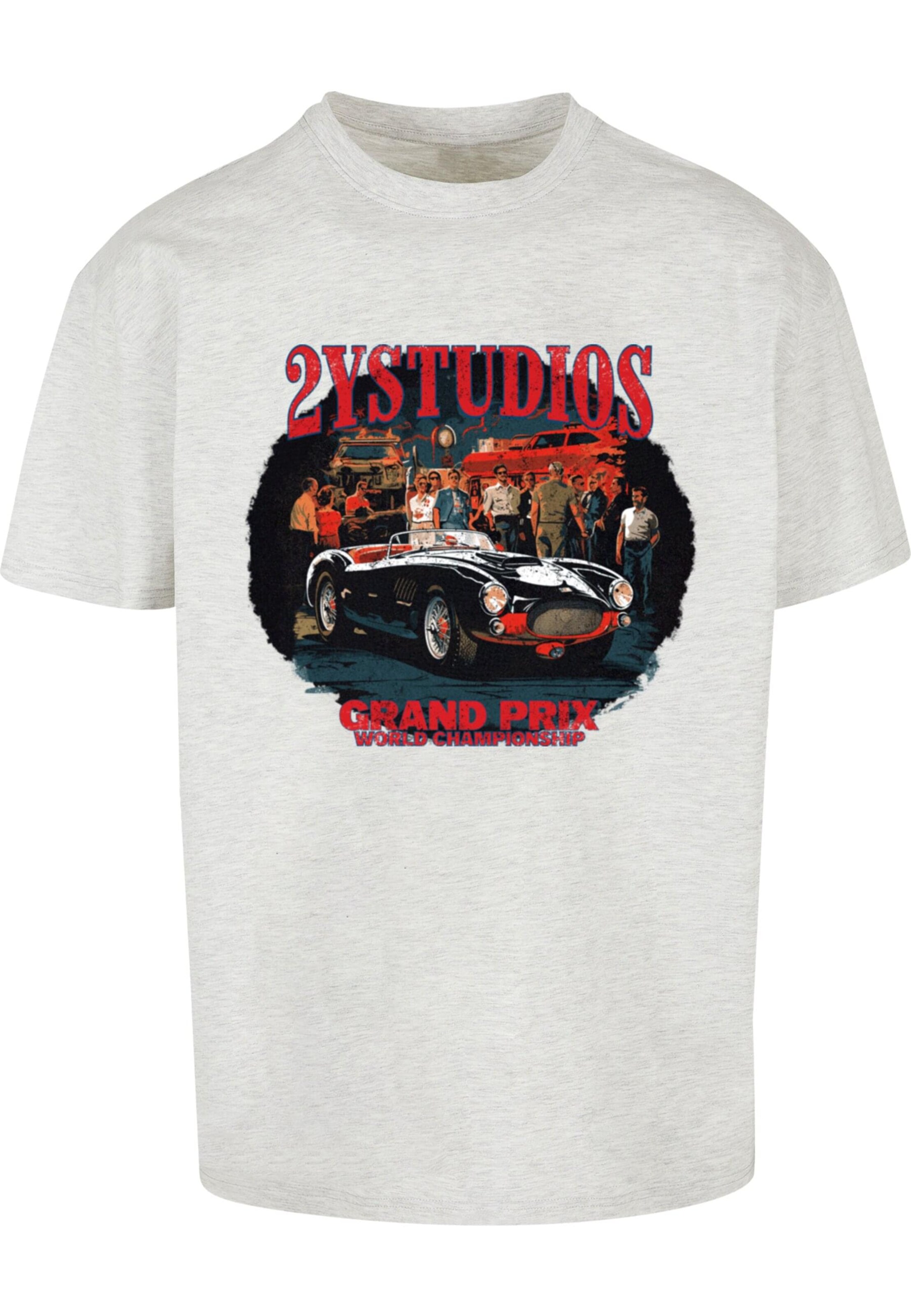 2Y Studios Shirt 'World Championship' in Grey: front