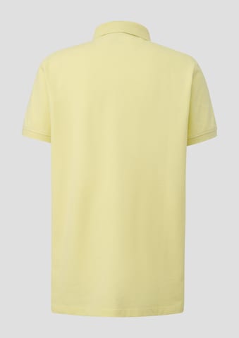 s.Oliver Men Big Sizes Shirt in Yellow: back