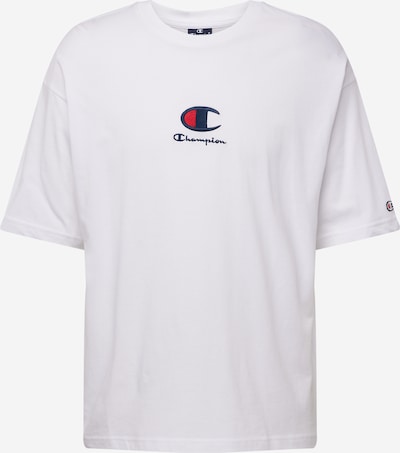 Champion Authentic Athletic Apparel T-Shirt en bleu marine / rouge / blanc, Vue avec produit
