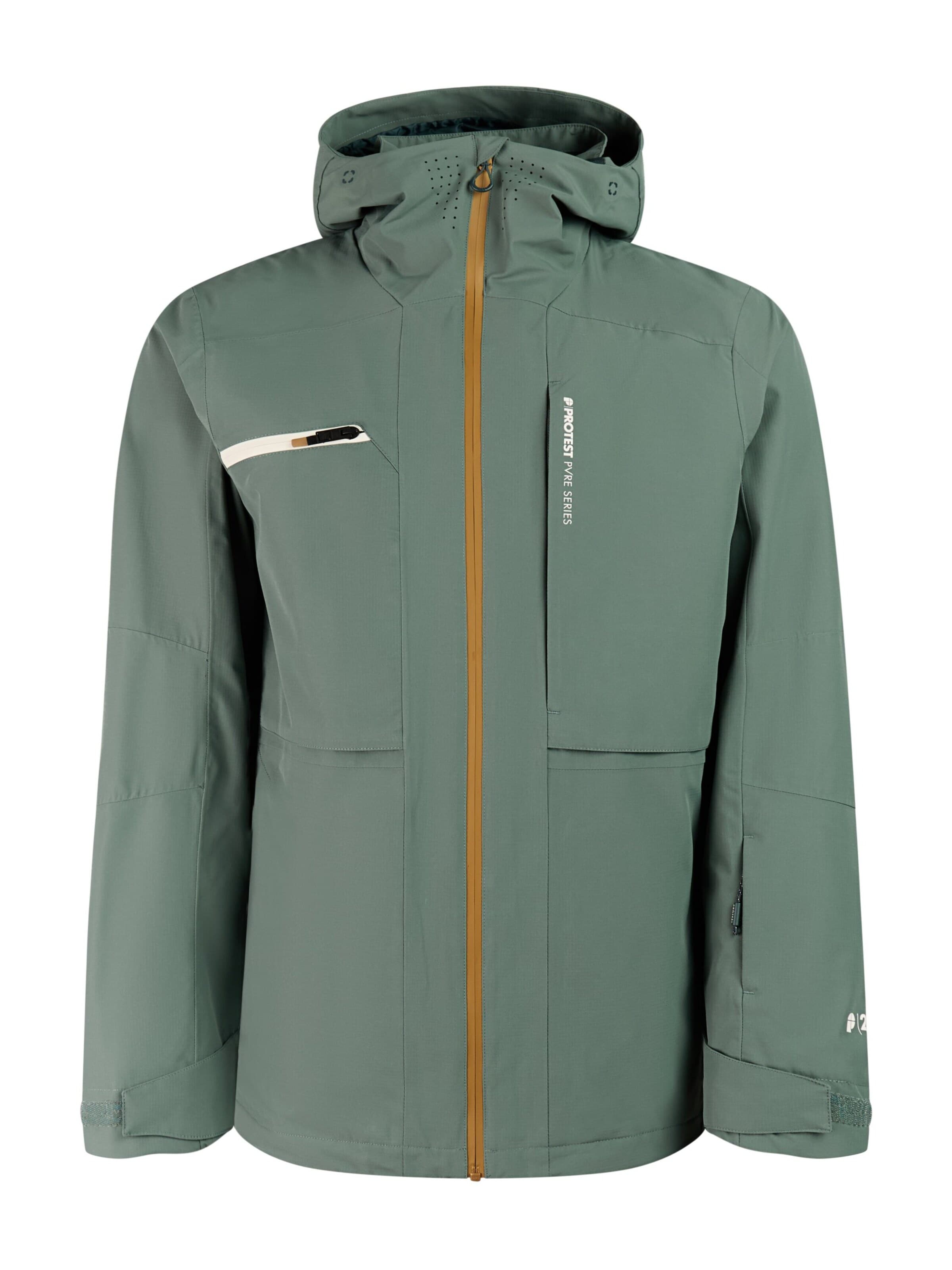 Veste de sport 'PRTBennie' PROTEST en vert : devant
