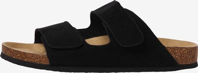 JACK & JONES Pantolette 'Jfwcentral' i svart, Produktvy