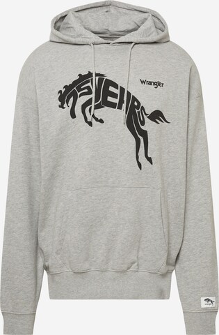 WRANGLER Sweatshirt in Grau: predná strana