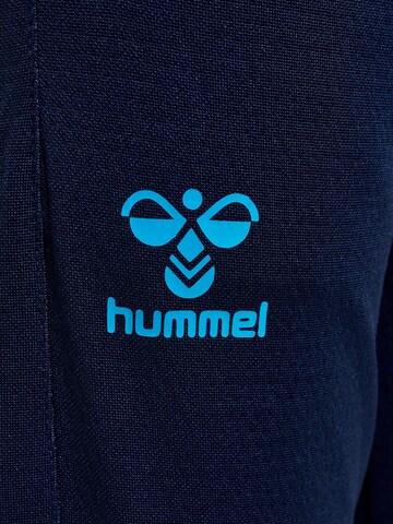 Hummel Regular Workout Pants in Blue