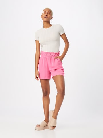 JDY Regular Shorts 'Gry' in Pink