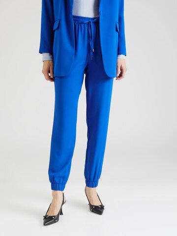 SISTERS POINT Tapered Broek 'VAGNA-PA' in Blauw: voorkant