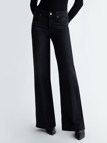 Flared Jeans di Liu Jo in nero: frontale