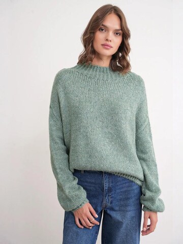 Pull-over MixRay en vert : devant