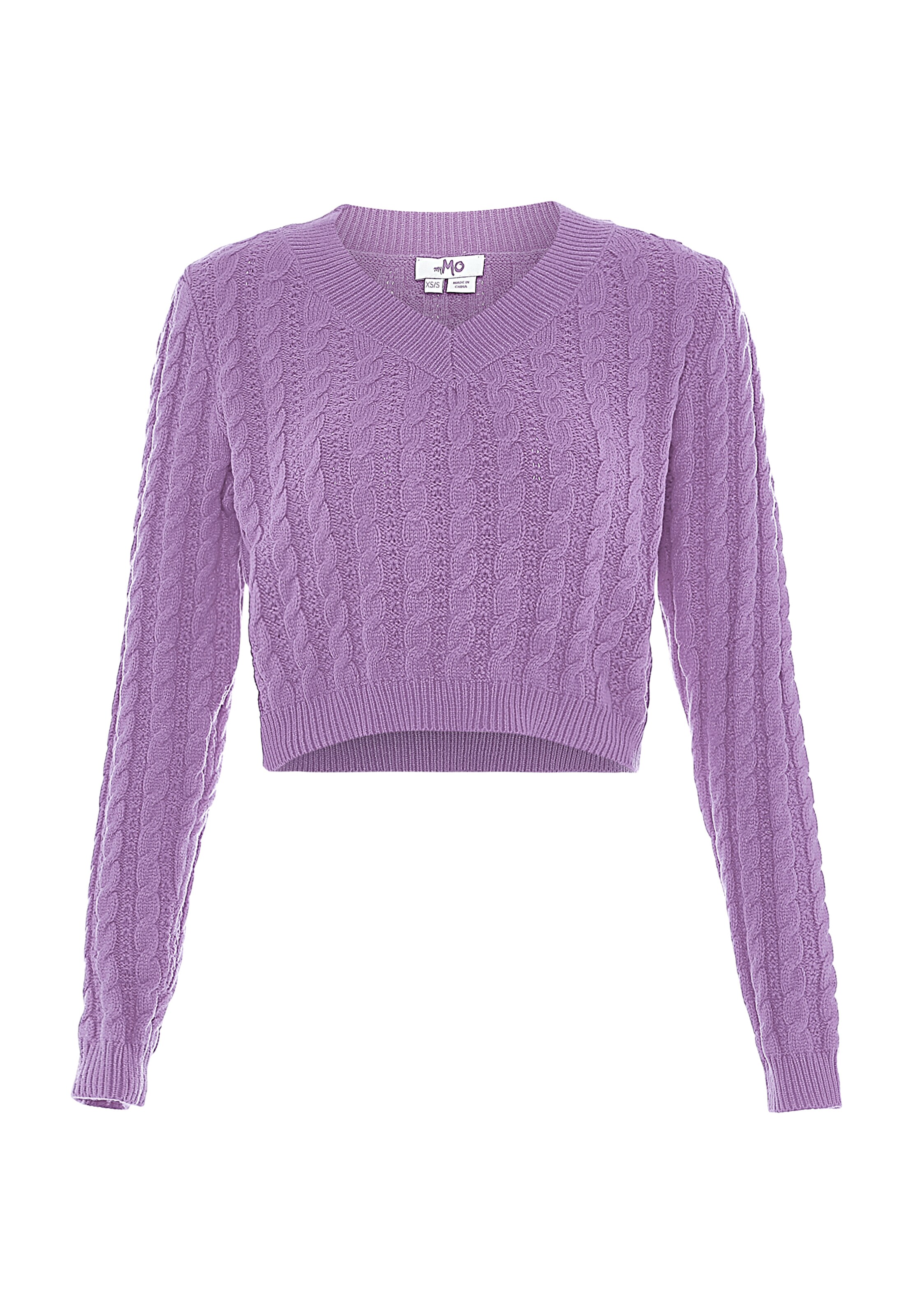 MYMO Neulepaita värissä lila: etupuoli