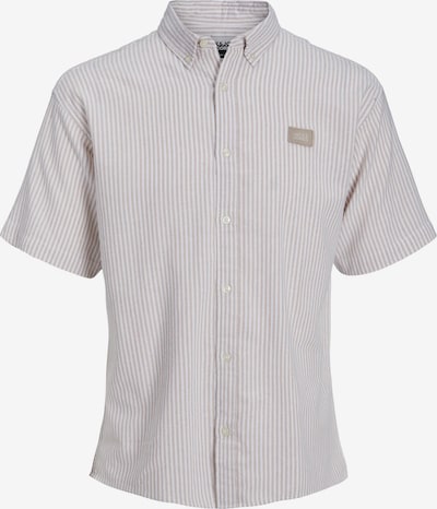 JACK & JONES قميص بـ بيج غامق / بني فاتح / أبيض طبيعي, عرض المنتج