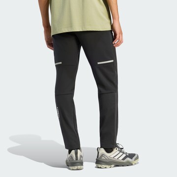 ADIDAS TERREX Normální Outdoorové kalhoty 'Xperior' – černá