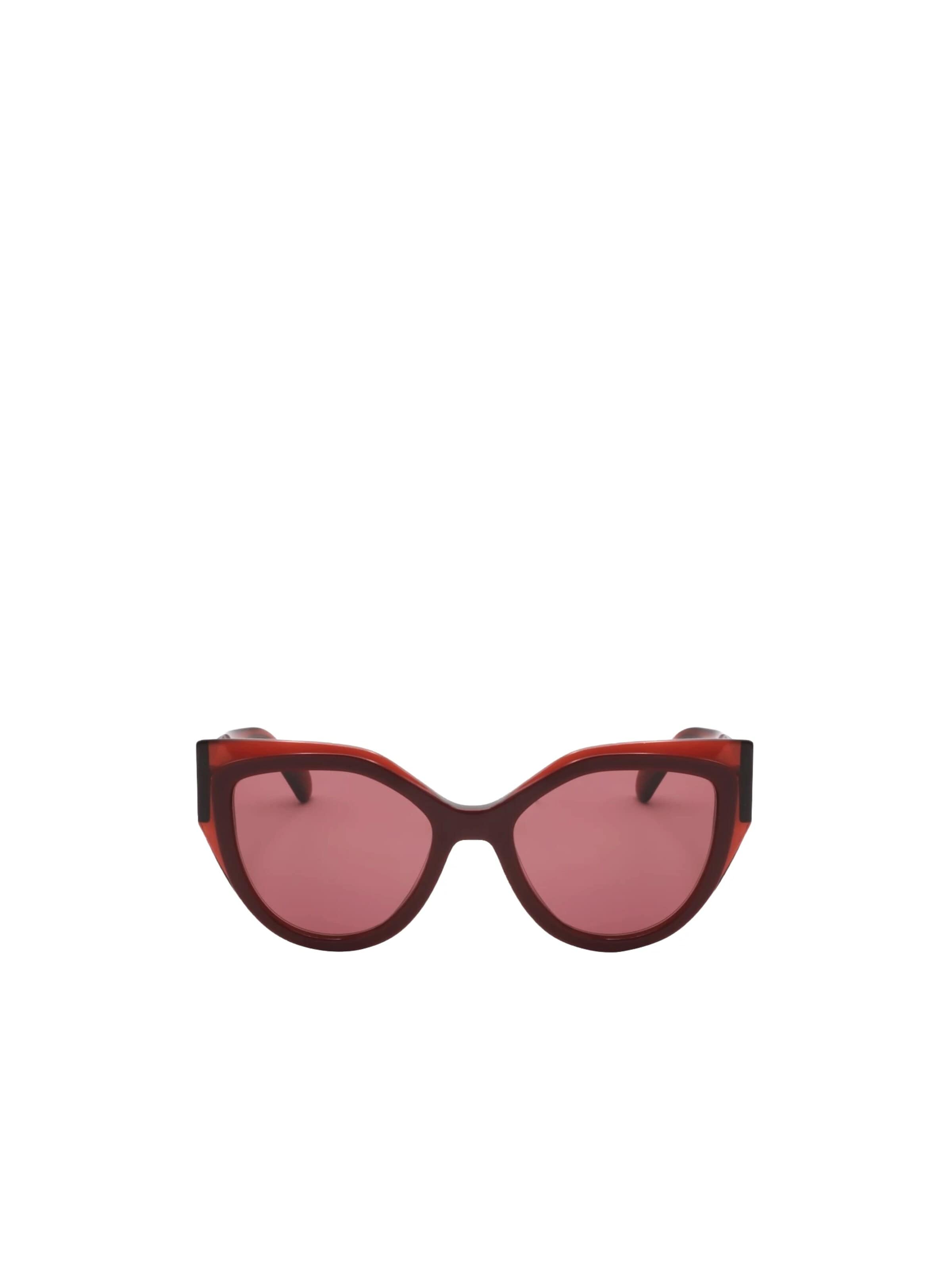 FERRAGAMO Zonnebril 'SF2004S' in 53 in de kleur Rood, Productweergave